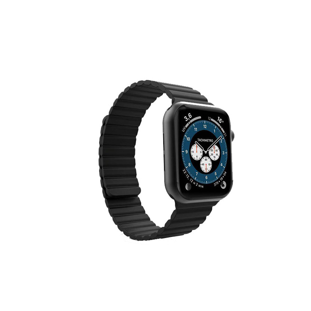 Puro Apple Watch Icon Link Magnetic Silicone 38/40/41 mm -Black