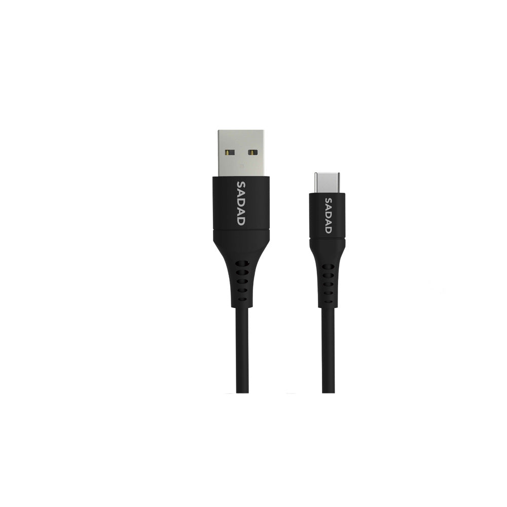 Sadad USB A to Type C 1m- Black