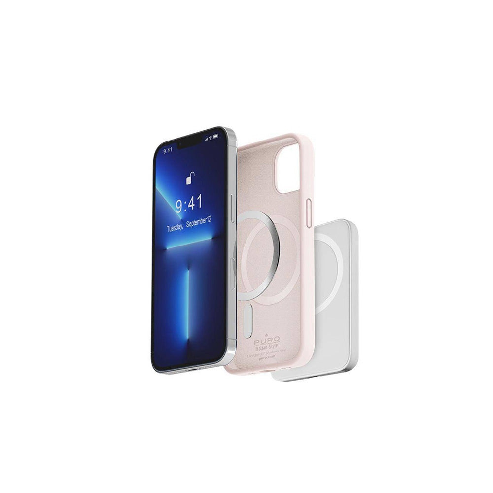 PURO iPhone 14 Plus ICON MagSafe Case - Rose