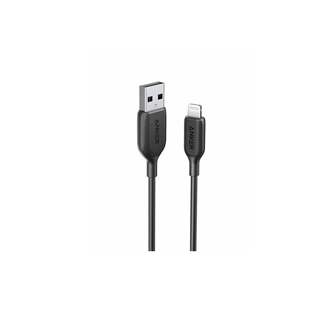 Anker Powerline USB Cable With Lightning (1.8m) Black