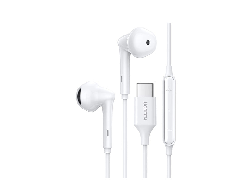 UGREEN HiTune USB C Wired Earphones In-Ear Type C -White