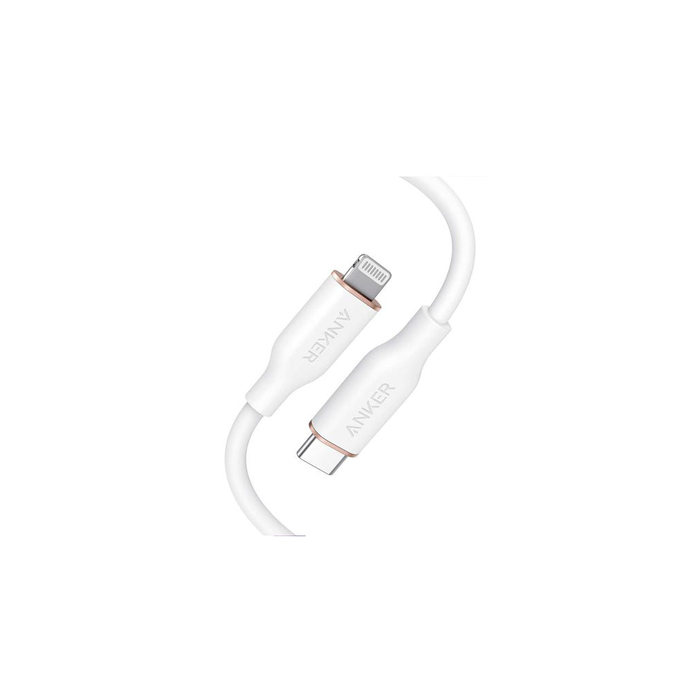 Anker PowerLine III Flow USB-C Vers Lightning 90cm - Câble Silicone Souple MFi