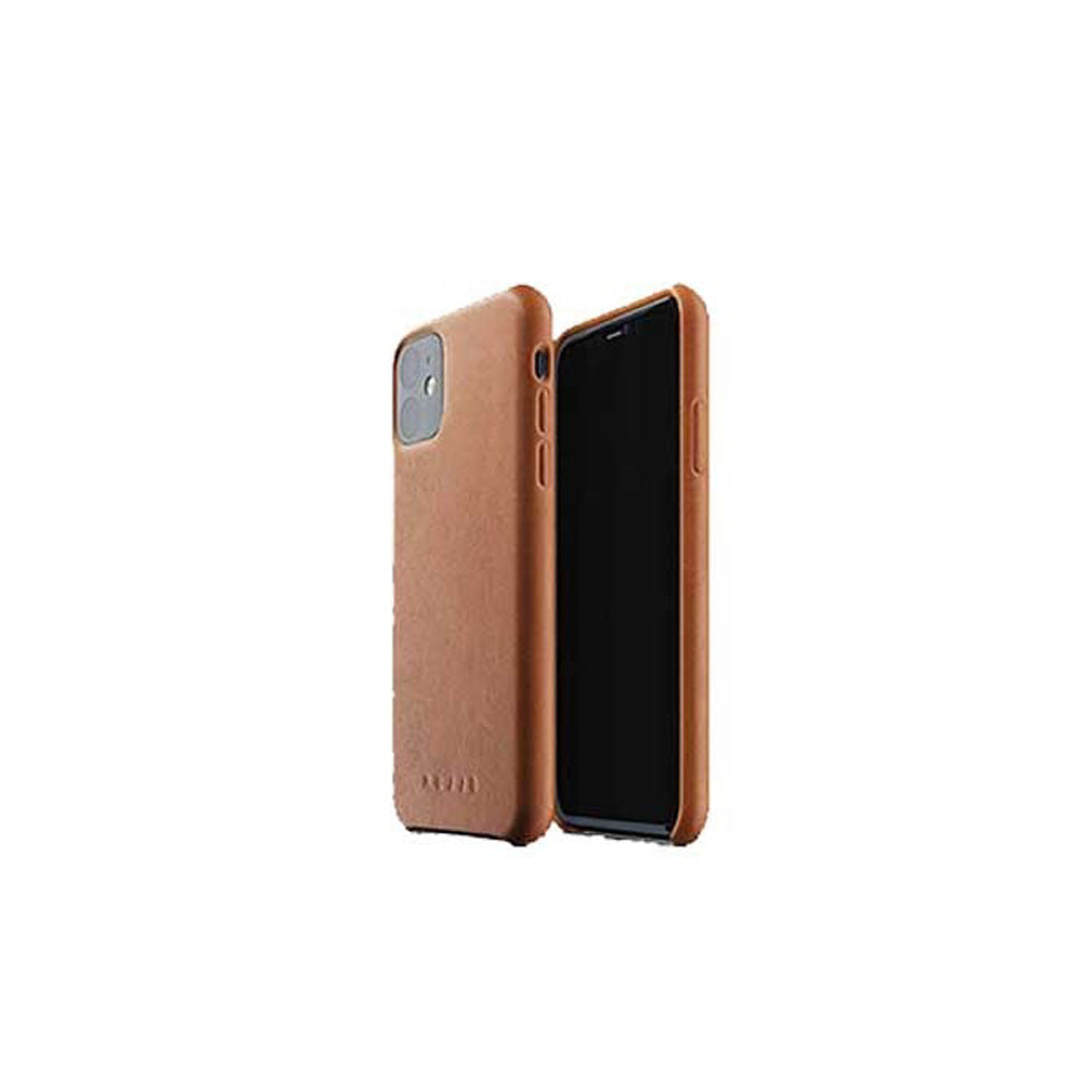 Mujjo  iPhone 11  Full Leather Case - Tan